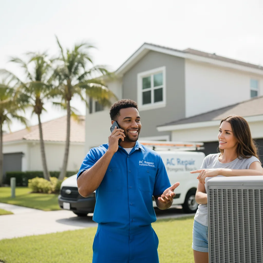AC Repair Pompano Beach customer support in New Port Richey